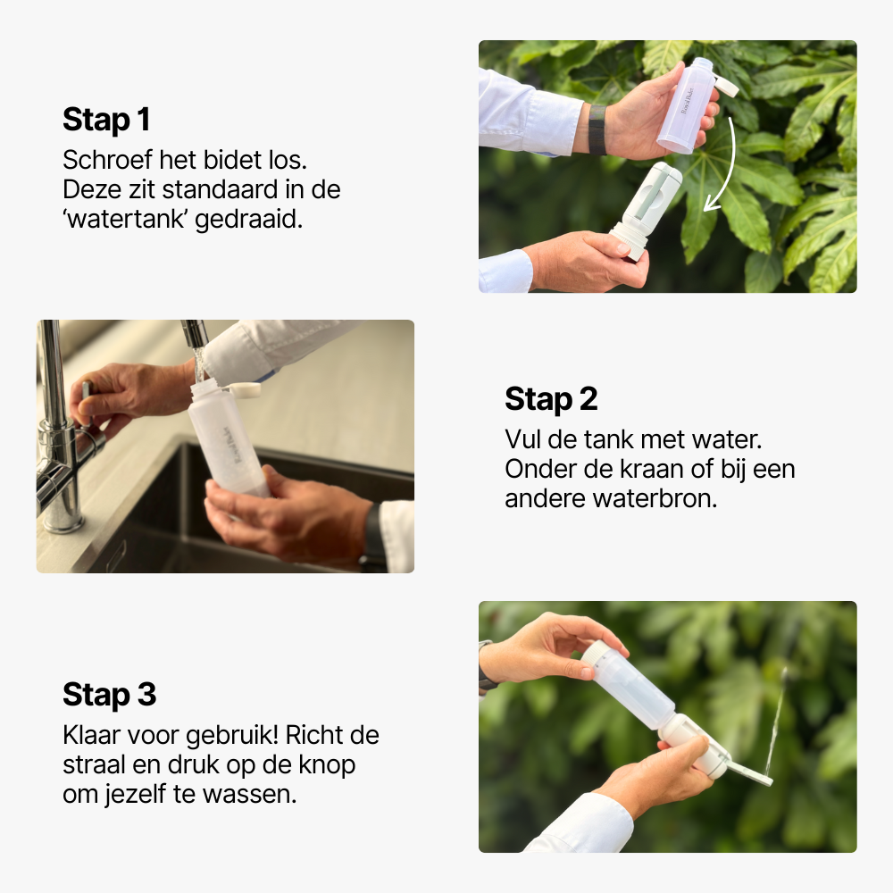 Royal Bidet Go - Elektrisch Reisbidet