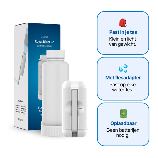 Royal Bidet Go - Elektrisch Reisbidet