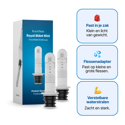 Royal Bidet Mini - 2 Reis-Bidetdoppen