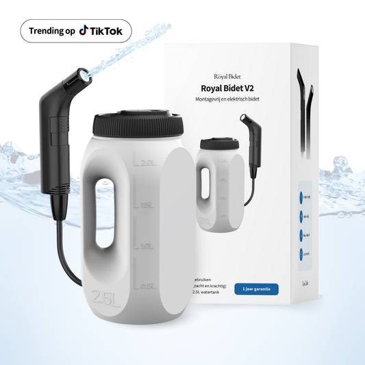 Royal Bidet V2 - Montagevrij & Elektrisch Bidet