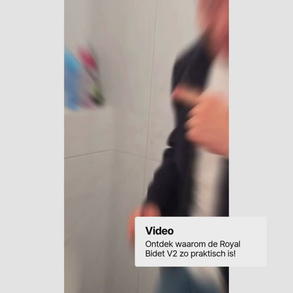 Royal Bidet V2 - Montagevrij & Elektrisch Bidet